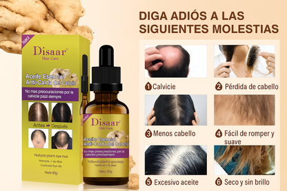 Aceite anticaida Haircare jengibre serum
