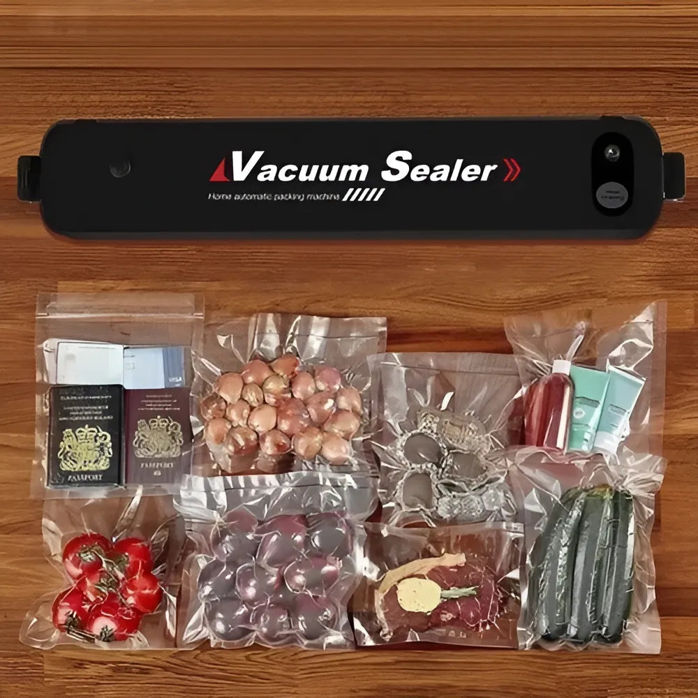 Selladora Eléctrica Al Vacío + 10 Bolsas
